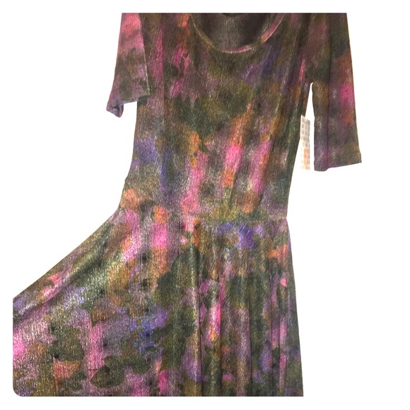 LuLaRoe Dresses & Skirts - lularoe rainbow vintage nicole dress